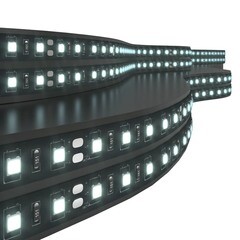 Лента светодиодная SMD 5050 Elektrostandard (a053684) 6500К белый свет 14,4 Вт 24 В IP20 5 м - фото 1