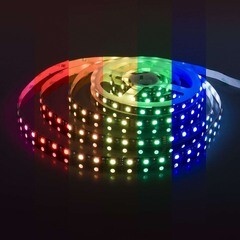 Лента светодиодная SMD 5050 Elektrostandard (a053681) RGB свет 14,4 Вт 24 В IP20 5 м - фото 2