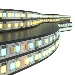 Лента светодиодная SMD 2835 3300-6500К 24 В 16 Вт/м 5 м IP20 Elektrostandard (a053677) - фото 1