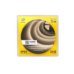 Лента светодиодная SMD 2835 4200К 24 В 16 Вт/м 5 м IP65 Elektrostandard (a052992) - фото 2