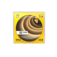 Лента светодиодная SMD 2835 3300К 24 В 16 Вт/м 5 м IP65 Elektrostandard (a052991) - фото 4