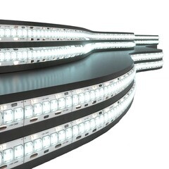 Изображение товара Лента светодиодная SMD 2835 6500К 12 В 16 Вт/м 5 м IP65 Elektrostandard (a052989)