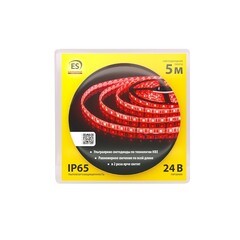 Лента светодиодная SMD 5050 красный свет 24 В 14,4 Вт/м 5 м IP65 Elektrostandard (a052974) - фото 3