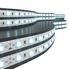 Изображение товара Лента светодиодная SMD 5050 6500К 24 В 14,4 Вт/м 5 м IP65 Elektrostandard (a052970)