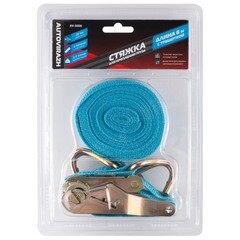 Стяжной ремень 38 мм 6 м (1,25 т) полиэстер Autovirazh (AV-5006) - фото 2