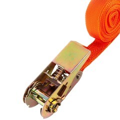 Стяжной ремень 25 мм 5 м (0,1 т) полиэстер Autovirazh с трещоткой (AV-5105) - фото 4