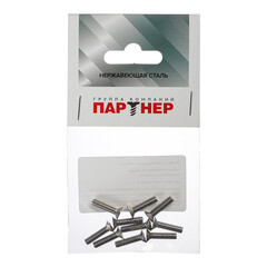 Винт нержавеющая сталь M4x16 мм DIN 965 потайная головка (10 шт.) - фото 4