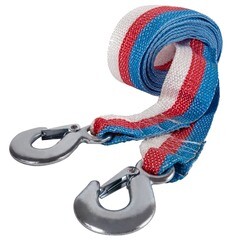 Изображение товара Трос буксировочный 50 мм 5 м (3,5 т) полиэстер Autovirazh (AV-600038)