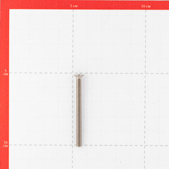 Винт нержавеющая сталь M4x50 мм DIN 965 потайная головка (6 шт.) - фото 4