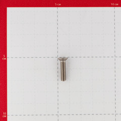 Винт нержавеющая сталь M5x20 мм DIN 965 потайная головка (8 шт.) - фото 2