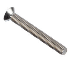 Винт нержавеющая сталь M5x40 мм DIN 965 потайная головка (6 шт.) - фото 2