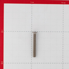 Винт нержавеющая сталь M5x40 мм DIN 965 потайная головка (6 шт.) - фото 4