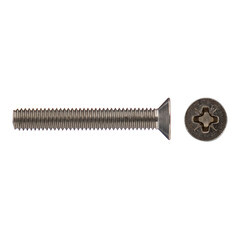 Изображение товара Винт нержавеющая сталь M6x40 мм DIN 965 потайная головка (4 шт.)