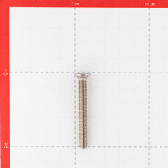 Винт нержавеющая сталь M6x50 мм DIN 965 потайная головка (4 шт.) - фото 4