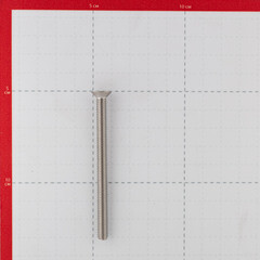 Винт нержавеющая сталь M6x80 мм DIN 965 потайная головка (2 шт.) - фото 2