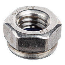 Гайка самоконтрящаяся нержавеющая сталь М8 DIN 985 (6 шт.)