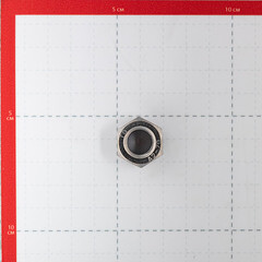 Гайка самоконтрящаяся нержавеющая сталь М12 DIN 985 (2 шт.) - фото 2