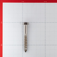 Болт сантехнический 8х60 мм DIN 571 нержавеющая сталь (2 шт.) - фото 3