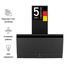 Кухонная вытяжка наклонная Krona Venera 600 Black S 60 см черная - фото 2