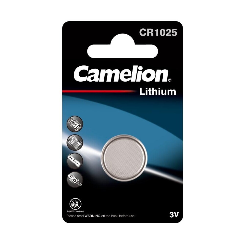 Изображение товара Батарейка Camelion CR1025-BP1 дисковая литиевая 3 В 10 шт.