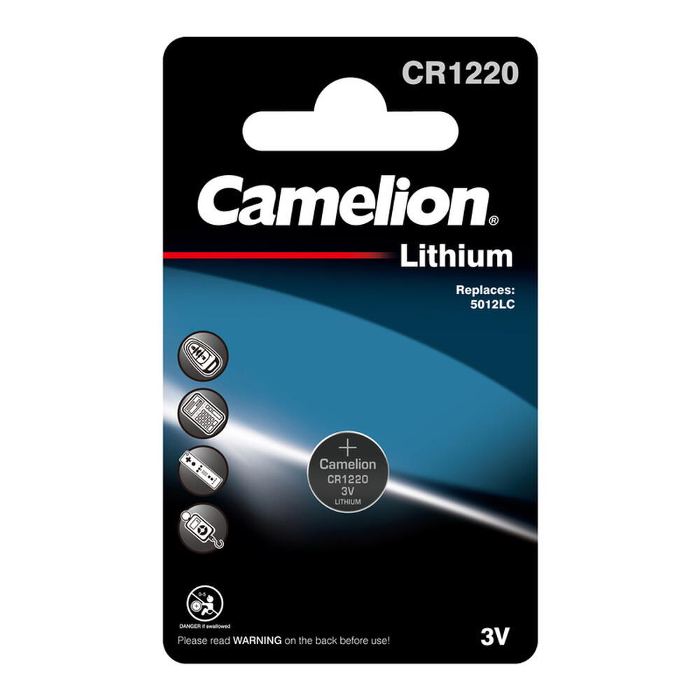 Изображение товара Батарейка Camelion CR1220 3 В 10 шт. дисковые литиевые батарейки для устройств