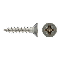 Саморезы универсальные 20x4,0 мм нержавеющая сталь (15 шт.) - фото 1