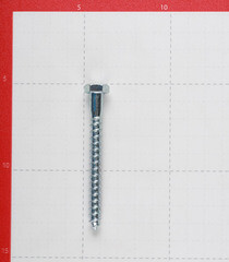 Болт сантехнический 8х80 мм DIN 571 оцинкованный (2 шт.) - фото 2