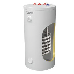 Водонагреватель накопительный Royal Thermo Aquatec Inox RTWX-T 150 косвенного нагрева 150 л 30 кВт напольный вертикальный - фото 2