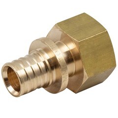 Изображение товара Соединитель прямой Tiemme 20 мм х 1/2 ВР(г) латунь (1710186)