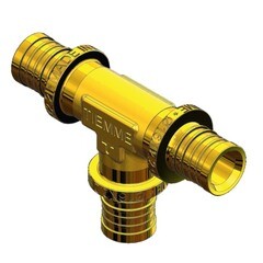 Тройник Tiemme 20 х 20 х 20 мм латунь (1710211) - фото 2