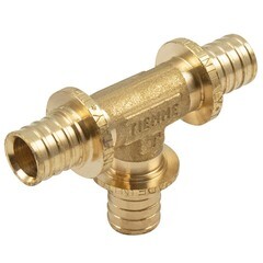 Изображение товара Тройник Tiemme 16 х 16 х 16 мм латунь (1710210)