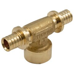 Изображение товара Тройник Tiemme 20 мм х 1/2 ВР(г) х 20 мм латунь (1710248)