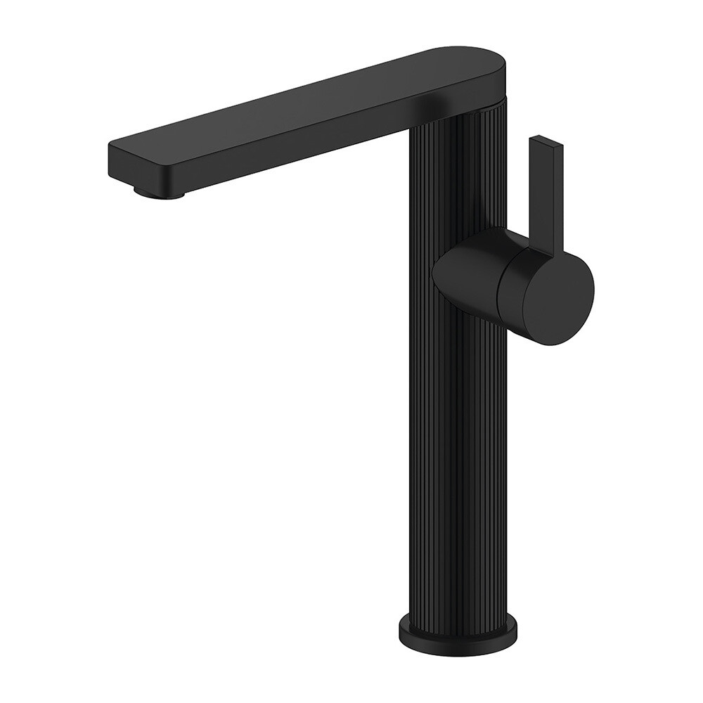 Изображение товара Смеситель для раковины высокий ARGOtech Nero черный однорычажный (35-14L NERO)