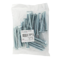 Болт оцинкованный M10x100 мм DIN 933 (2 кг) - фото 4