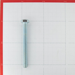 Болт оцинкованный M10x100 мм DIN 933 (2 кг) - фото 3