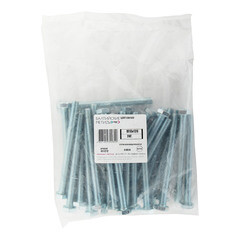 Болт оцинкованный M10x120 мм DIN 933 (2 кг) - фото 4