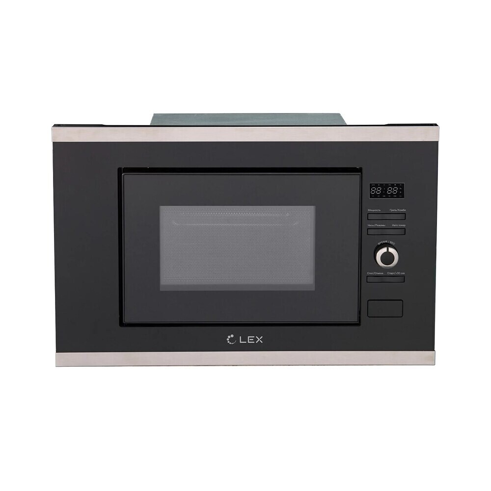 Изображение товара Микроволновая печь встраиваемая Lex Bimo 20.03 нержавеющая сталь