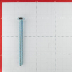 Болт оцинкованный M10x120 мм DIN 933 (2 кг) - фото 2