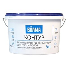 Гидроизоляция акриловая Волма Контур голубая 5 кг - фото 6