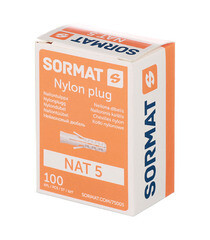 Дюбель распорный Sormat NAT 5x25 мм нейлон (100 шт.) - фото 3