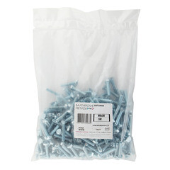 Болт оцинкованный M6x30 мм DIN 933 (2 кг) - фото 4