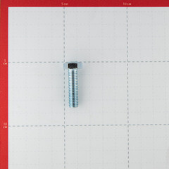 Болт оцинкованный M8x30 мм DIN 933 (2 кг) - фото 4