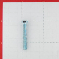 Болт оцинкованный M8x60 мм DIN 933 (2 кг) - фото 2