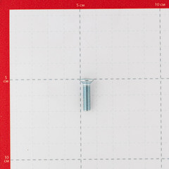 Винт оцинкованный M5x20 мм DIN 965 потайная головка (1 кг) - фото 4