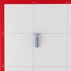 Винт оцинкованный M6x20 мм DIN 965 потайная головка (1 кг) - фото 2