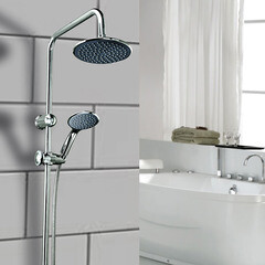 Душевой комплект ARGOtech Barron с верхним душем с лейкой хром (AGD 25.1163 C) - фото 2