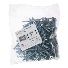 Винт оцинкованный M6x30 мм DIN 965 потайная головка (1 кг) - фото 2