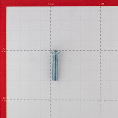 Винт оцинкованный M6x30 мм DIN 965 потайная головка (1 кг) - фото 4