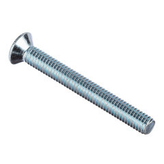 Винт оцинкованный M6x50 мм DIN 965 потайная головка (1 кг) - фото 4