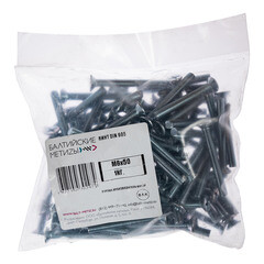 Винт оцинкованный M6x50 мм DIN 965 потайная головка (1 кг) - фото 3